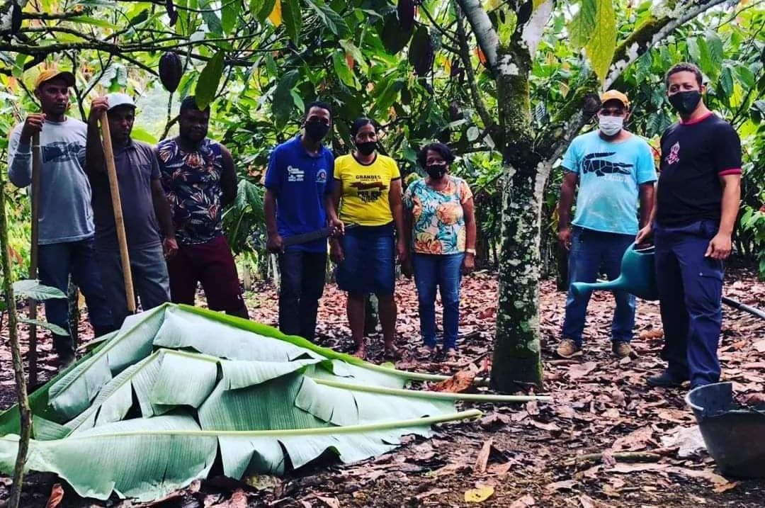 Ibirataense Lucenilton faz treinamento de Adubação alternativa (compostagem orgânica) com produtores rurais da região do Assoalho e do chaparral