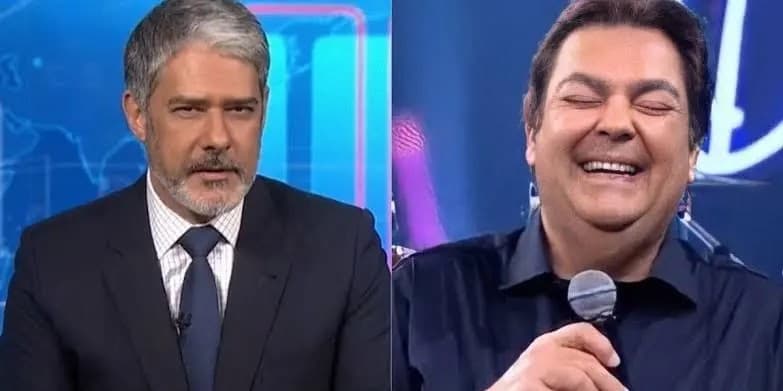 Faustão acorda na Band, quase tira posto de Datena e vai na contramão do Jornal Nacional