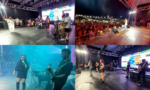 Ibirataia celebra 65 anos com grande festa e shows que animaram o público