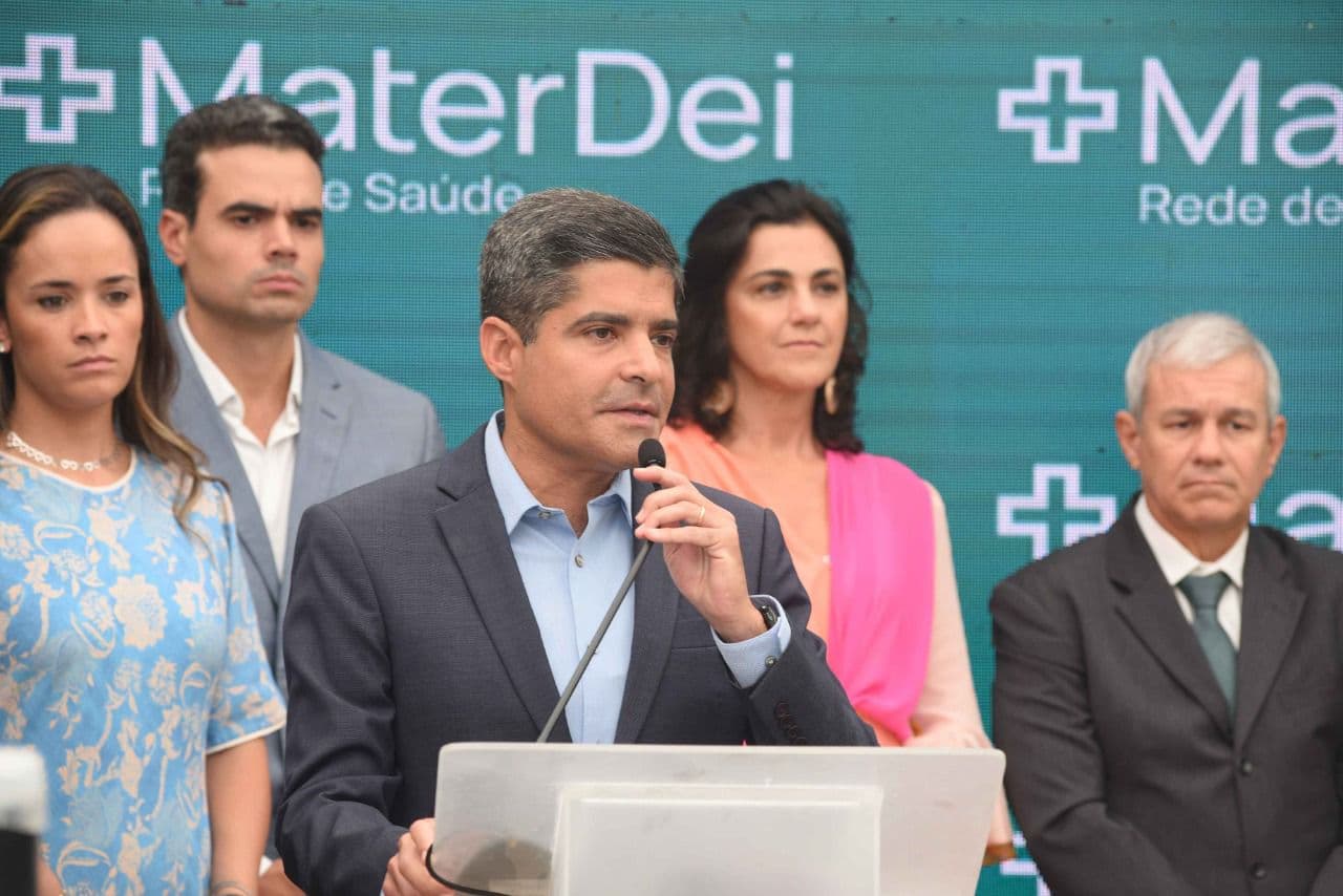 ACM Neto participa da inauguração do Hospital Mater Dei