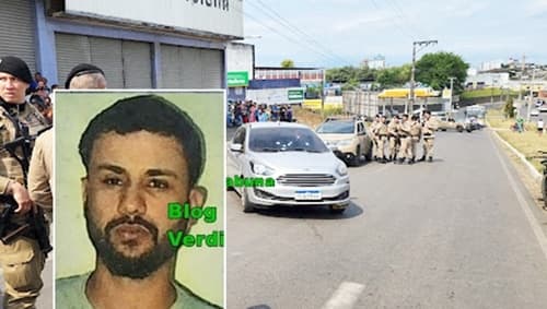 Homem é assassinado a tiros dentro de carro no centro de Itabuna