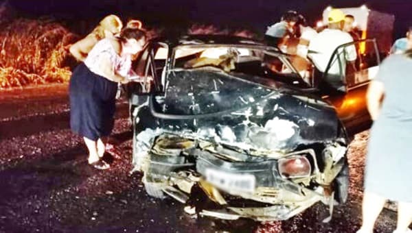 Itororó: Casal fica ferido em grave acidente na BA 263, próximo a Rio do Meio