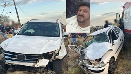 Grave acidente entre celta e uma SW4 na BA-120 deixa homem morto no interior da Bahia