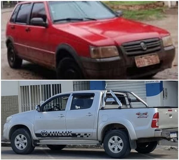 Veículos são furtados entre a noite de sexta e madrugada de sábado em Ipiaú