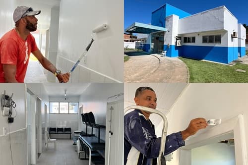 Ibirataia: Prefeitura realiza reforma de unidades de saúde para melhorar atendimento à população