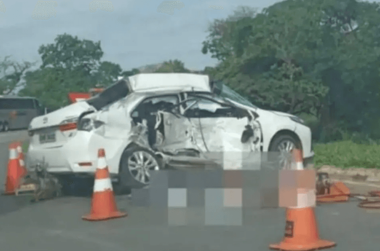 Acidente na véspera de Natal deixa pai, mãe e filha mortos na BR-040 noroeste de Minas
