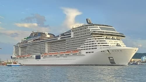 Cruzeiro com surto de Norovírus esteve em Salvador