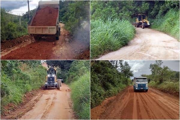 Ibirataia: Prefeitura faz patrolamento e cascalhamento na região das Três Barras; assista o vídeo