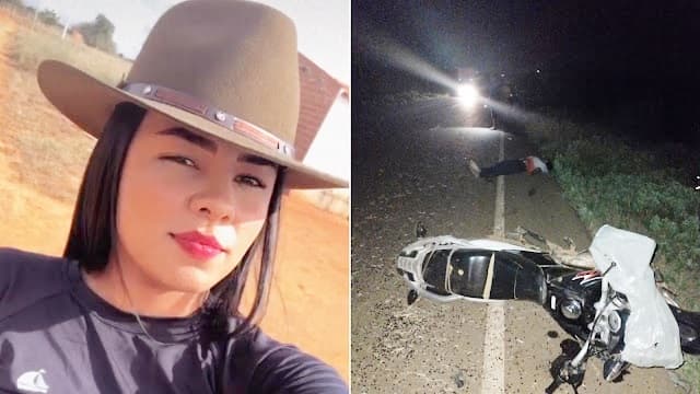 Jovem Jaqueline morre em acidente na BA-144