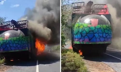 Incêndio no Trio Dragão: Prejuízo estimado em R$ 2 milhões afasta veículo dos eventos