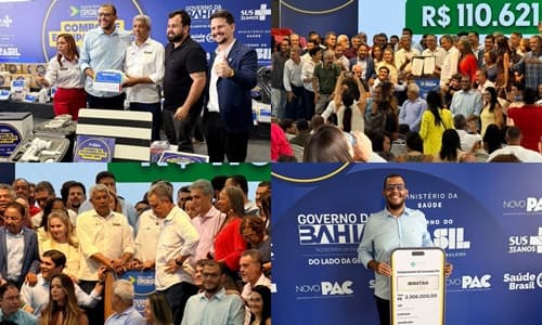 Ibirataia: Secretário de Infraestrutura recebe do Governo da Bahia ordem de serviço para construção UBS em Algodão e novos equipamentos de saúde