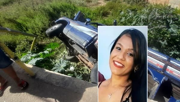 Identificada jovem morta atingida pelo veículo e arremessada de cima da ponte em Brumado