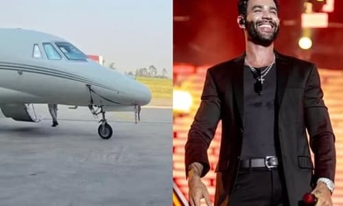 Empresa de Gusttavo Lima tem avião apreendido em operação que prendeu Deolane Bezerra