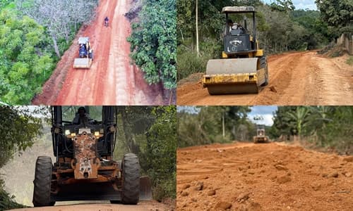 Ibirataia: Prefeitura não perde tempo e avança com força total na zona rural!