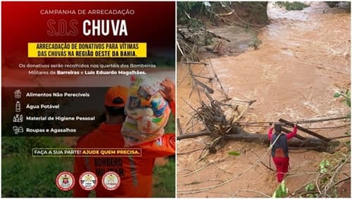 Wanderley sofre com centenas de famílias desabrigadas durante chuvas
