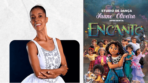 Studio de Dança Suane Oliveira com memora 10 Anos com espetáculo "Encanto"