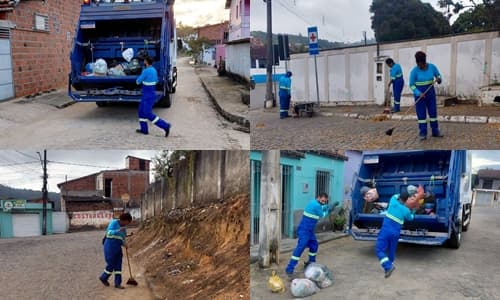 Ibirataia: Prefeitura mantém rotina intensa de limpeza e recebe elogios da população