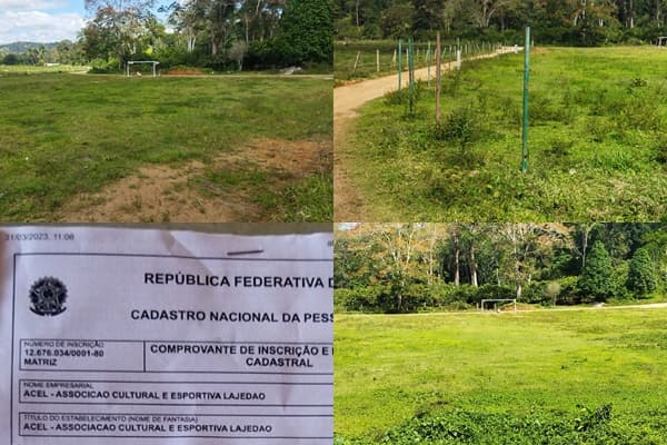 Ibirataia: Associação Sem Fins Lucrativos Luta para concluir Campo de Futebol de Acesso Comunitário: Uma Jornada de 13 Anos em Busca de Lazer e União