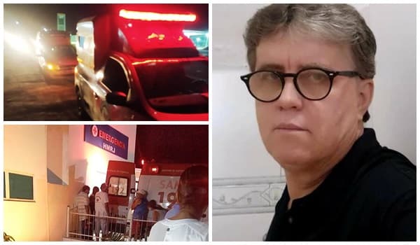 Professor não resiste aos ferimentos e morre em hospital após atropelar cachorro trecho Riachão / Tanquinho.