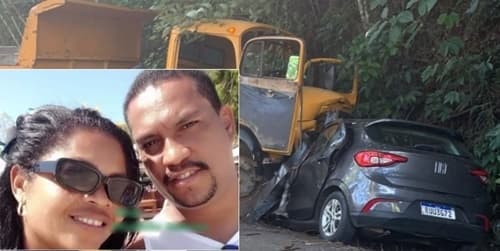 Trágico acidente tira a vida de casal na Bahia