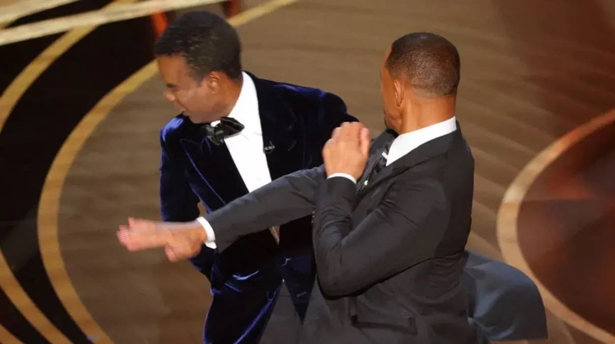 Will Smith se irrita com piada sobre sua esposa, invade palco e bate em apresentador