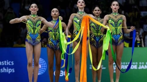 Brasil conquista medalha de prata no Mundial de Ginástica Rítmica