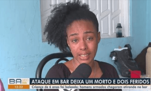 Herói anônimo protege a própria filha em ataque fatal em Camaçari