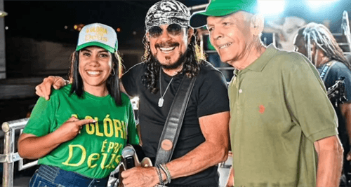 Prefeito eleito de Valença celebra vitória ao lado de Bell Marques