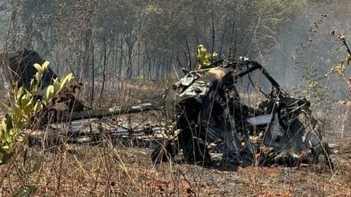 Duas pessoas morrem em queda de avião de pequeno porte no Mato Grosso do Sul.