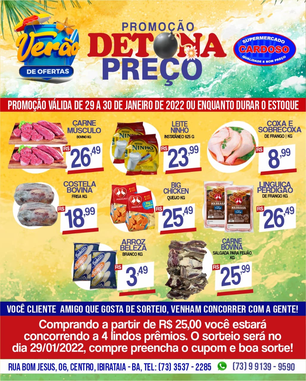 DETONA PREÇO NO SUPERMERCADO CARDOSO
