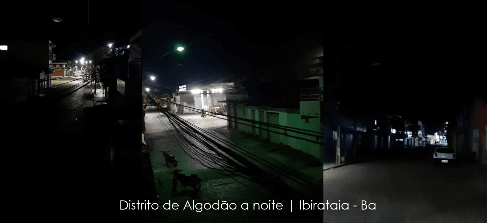 Líder Político Caio Pina cobra do governo municipal melhorias Na iluminação pública no Distrito de Algodão
