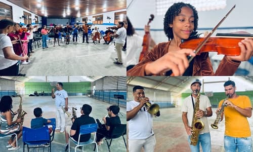 Ibirataia: Prefeitura através da SECULT realiza 1ª Oficina de Música com a orquestra de Jequié