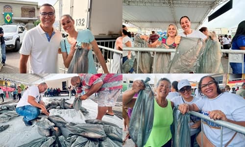 Ibirataia: Gestão de Sandro Futuca garante peixe na mesa para centenas de famílias na Semana Santa