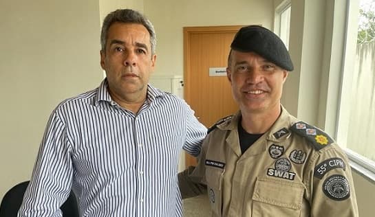 Novo Comandante da 55ª CIPM de Ipiaú fortalece parceria com Delegacia Territorial de Itagibá