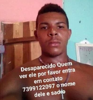 Jovem de Ibirataia continua desparecido