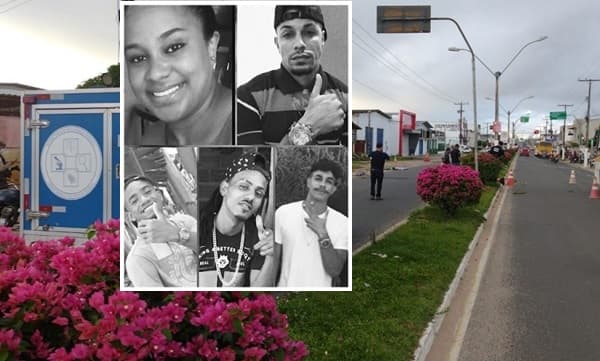 Identificadas as 5 vítimas da chacina ocorrido em avenida de Cruz das Almas