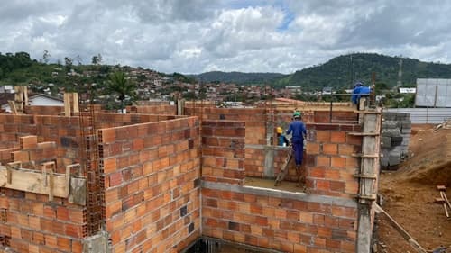 Ibirataia: Construção do novo Complexo Policial do município está a todo vapor