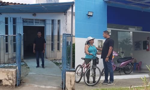 Ibirataia: Vereador Hueris da Pax realiza visita de fiscalização nas UBS’s do município