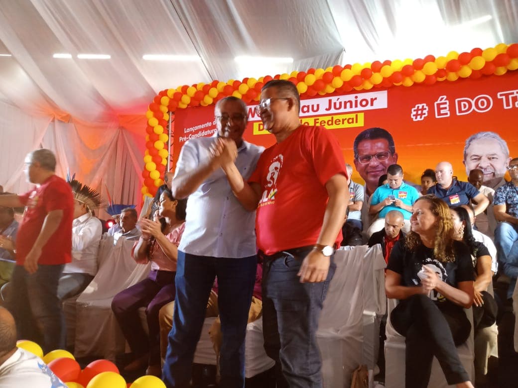 “Fora Bolsonaro; é Lula presidente de novo, grita pré-candidato Wenceslau Júnior