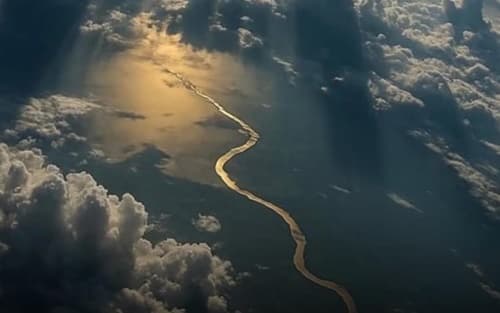 NASA divulga imagem deslumbrante do Rio Amazonas vista do espaço