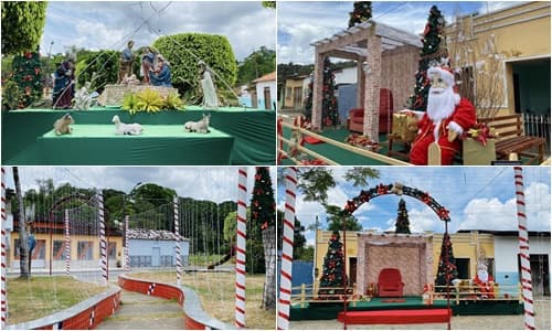 Ibirataia: Última semana da decoração Natalina em Algodão
