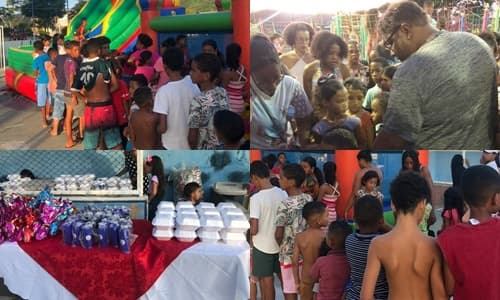 Raí da Água promove tarde de lazer e diversão para crianças em Ibirataia