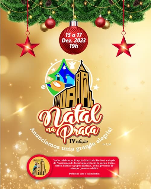 Ibirataia: 🎄🌟 NATAL NA PRAÇA 2023 - CONFIRA A PROGRAMAÇÃO 🌟🎄