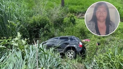 Identificada mulher que morreu em acidente na BA-650 e outras 04 pessoas ficam feridas