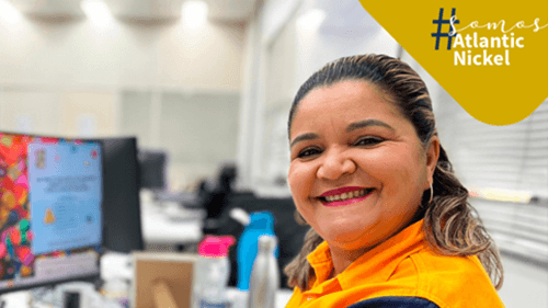 Ibirataense Dilma Alves Cavalcante é destaque na Atlantic Nickel