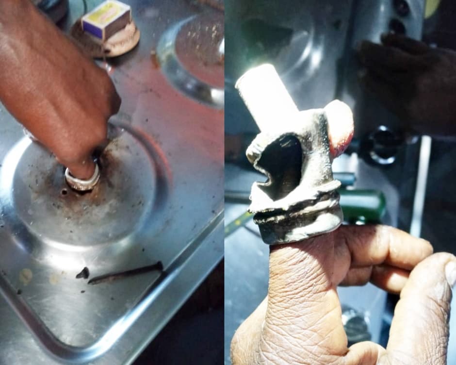 Mulher prende dedo em 'boca' de fogão em Itabuna; Bombeiros é chamado