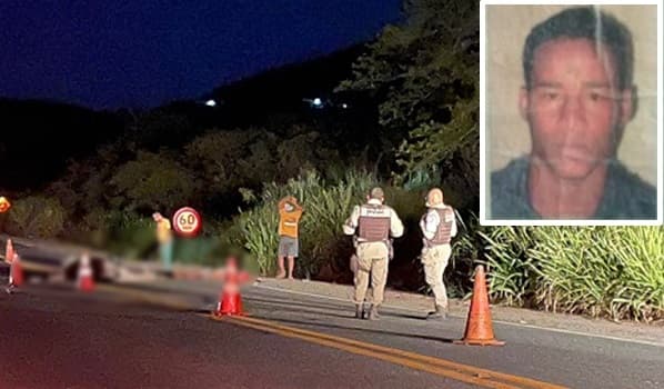 Leandro Ribeiro 26 anos com moto morre após colisão com cavalo na BR-330 em Jequié