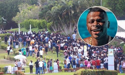 Influenciador Baiano Rodrigo Amendoim é sepultado após trágico suicídio