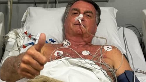 Bolsonaro passa por exames e é diagnosticado com traumatismo craniano leve, informa equipe médica