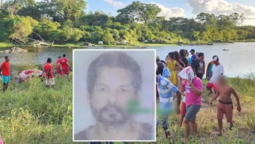 Pescador de 48 anos é encontrado morto nas águas do Rio Cachoeira